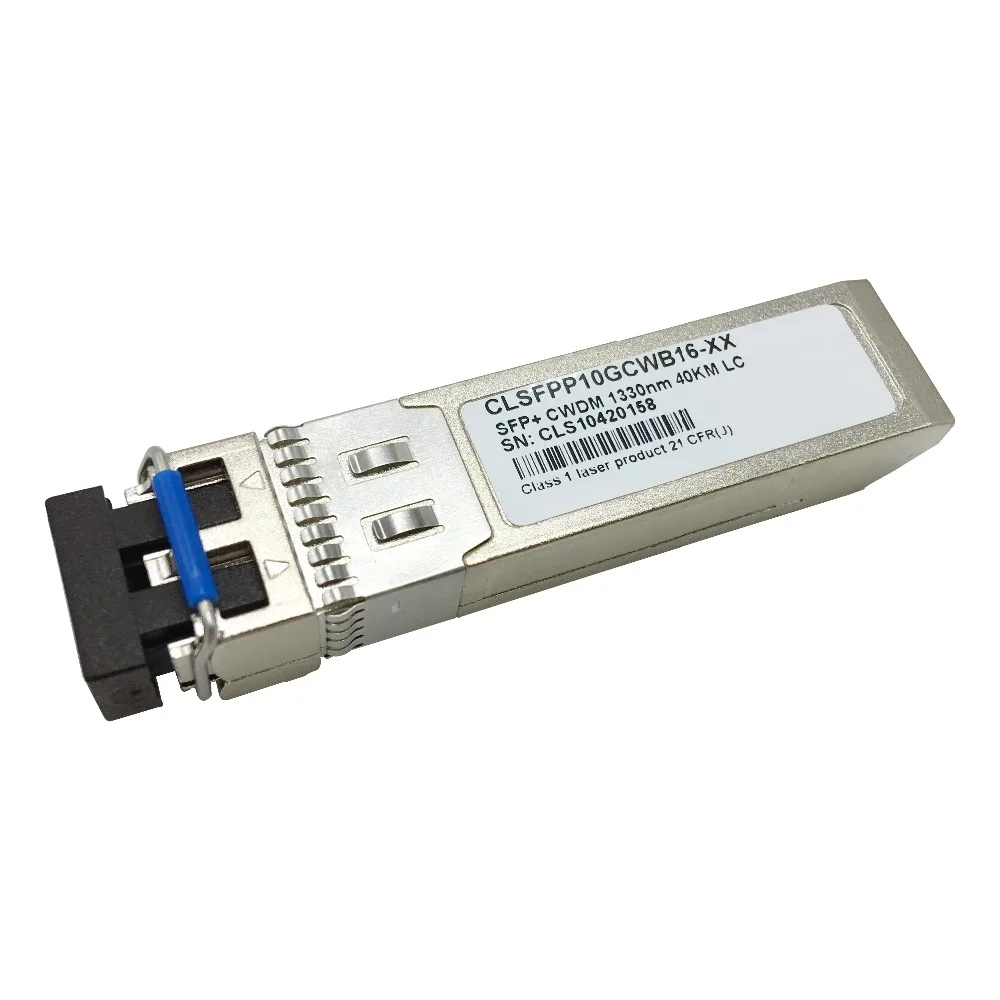 10G CWDM SFP + модуль 40 км 1470 ~ 1610 нм|Оптоволоконное оборудование| |