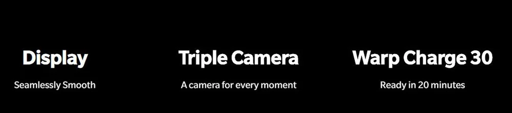 OnePlus 7 Pro 6,6" Восьмиядерный NFC мобильный телефон Snapdragon 855 48MP Тройная камера 3120*1440 4000 мАч батарея 4G LTE смартфон