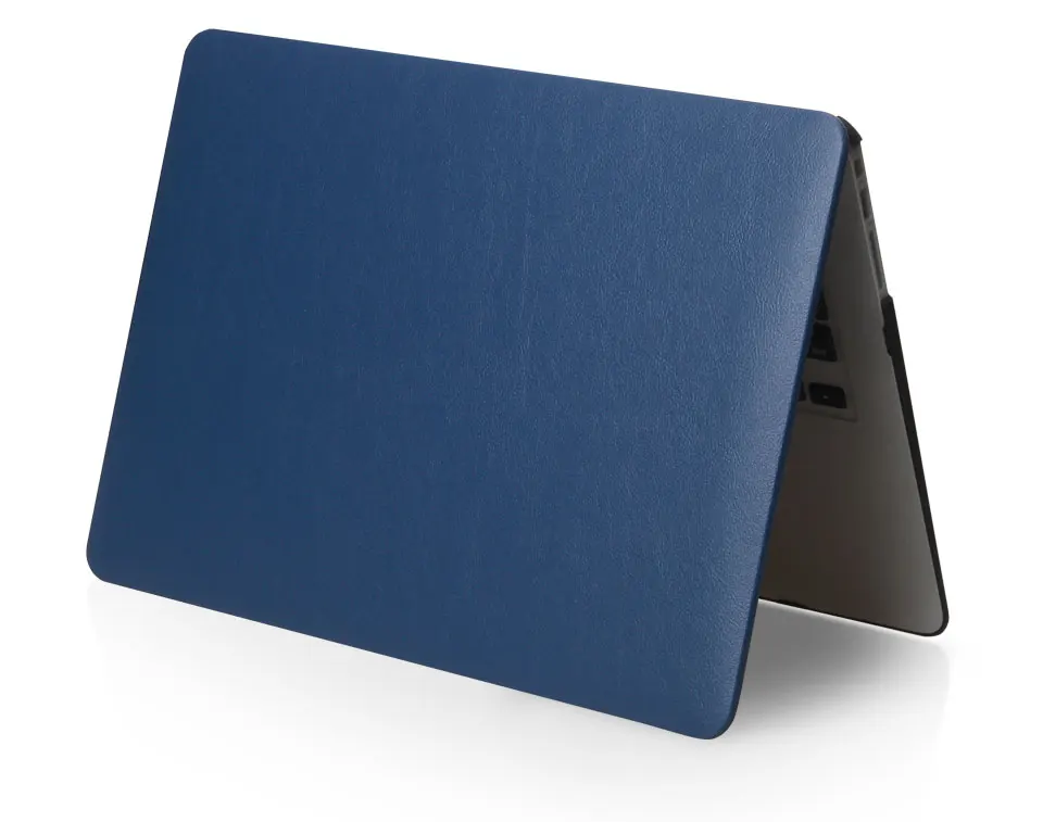 ZVRUA бизнес из искусственной кожи чехол для ноутбука MAC APPLE MacBook Air 13 дюймов+ прозрачная крышка клавиатуры