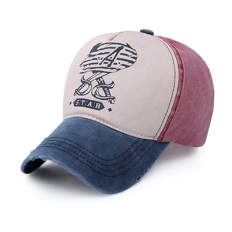 Бейсболка шапка Повседневная хлопковая Кепка Gorras 5 панель хип хоп Snapback шляпа