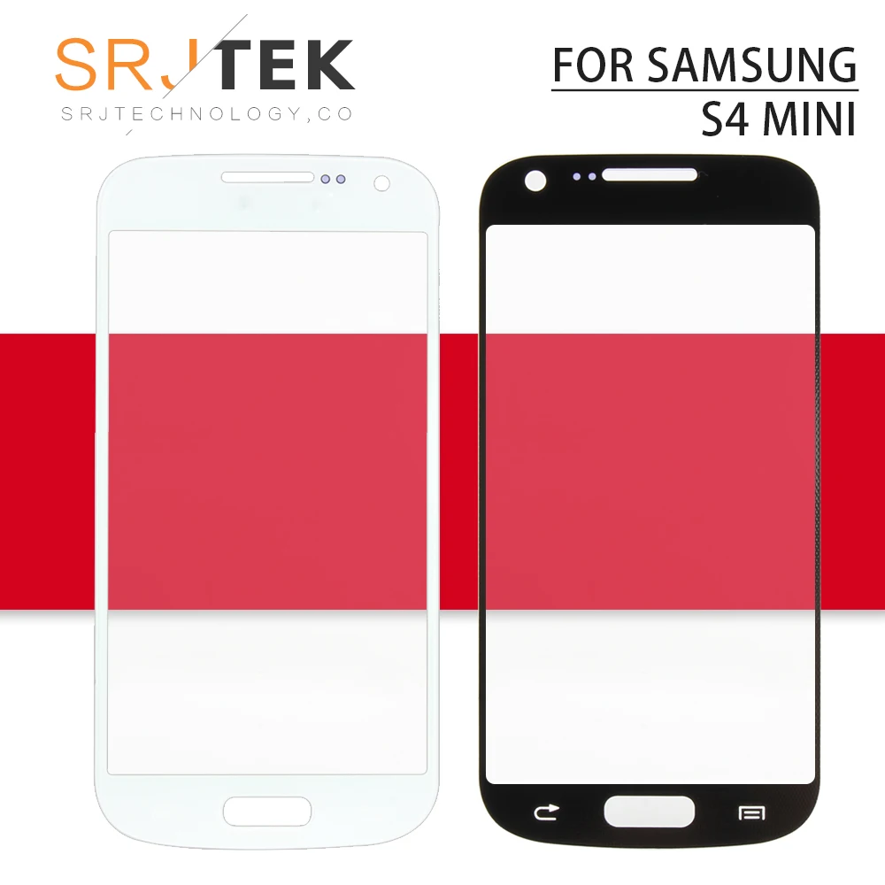 Внешнее стекло для Samsung Galaxy S4 Mini i9190 i9195 i9192 верх/передняя крышка объектива (без