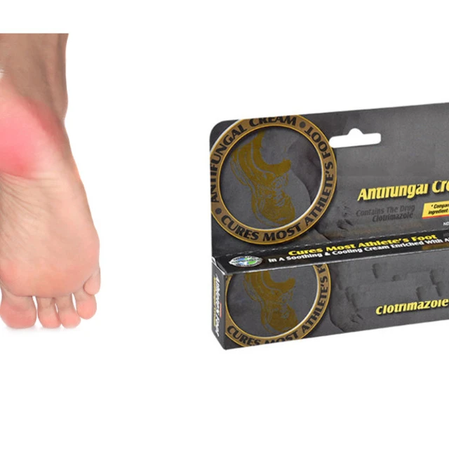 Противогрибковый крем идеально подходит для спортсмена снимает