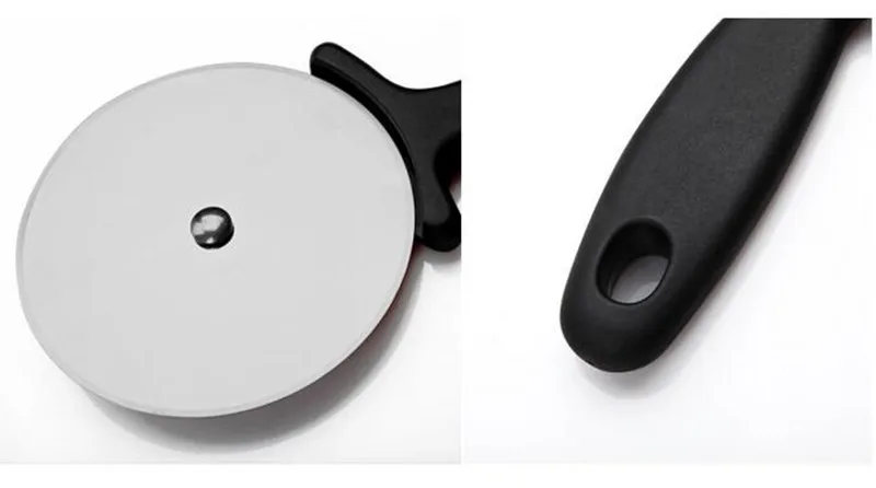 

Hot Sale Big Wheel Pizza Cutter Rollers Stainless Steel Dia 10cm Big Wheel Pizza Cutter Home Family Pizza Cooking Pizza Tools