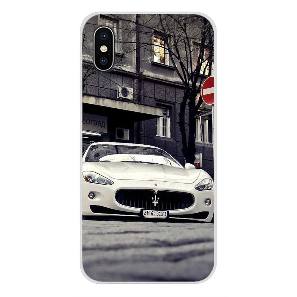 Аксессуары чехлы для телефонов Apple iPhone X XR XS MAX 4 4S 5 5S 5C SE 6 6S 7 8 Plus ipod touch Maserati |