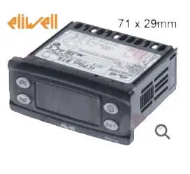 Электронный контроллер ELIWELL типа ICPlus915 модель ICP22JI35000 монтажные измерения 71x29 мм