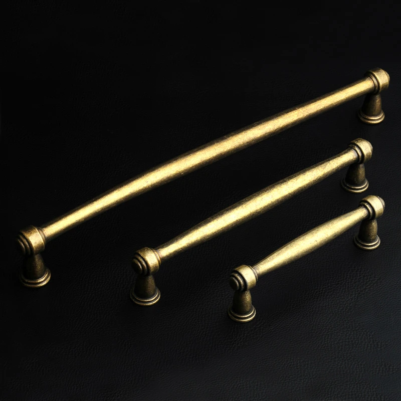 10 шт. рукоятки шкафов из цинкового сплава в античном бронзовом дизайне