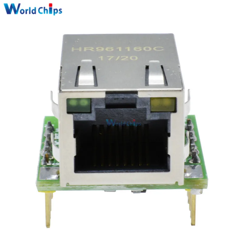 1 шт. ENC28J60 чип W5500 новый преобразователь SPI в LAN/ Ethernet TCP/IP мод|Интегральные схемы| |