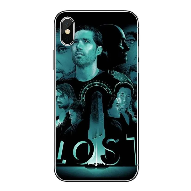 Transparent Soft Bag Case Lost People TV play theme numbers For Huawei Honor 8 8C 8X 9 10 7A 7C Mate 20 Lite Pro P Smart Plus |