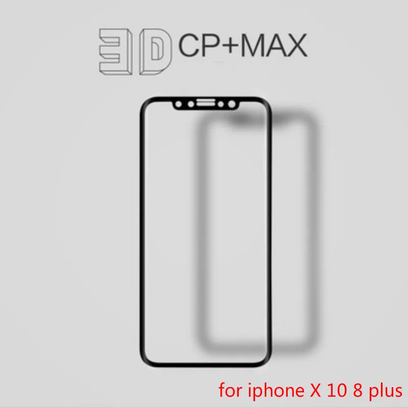 3D защита экрана из закаленного стекла для iPhone X Edge полное покрытие 10 закаленное