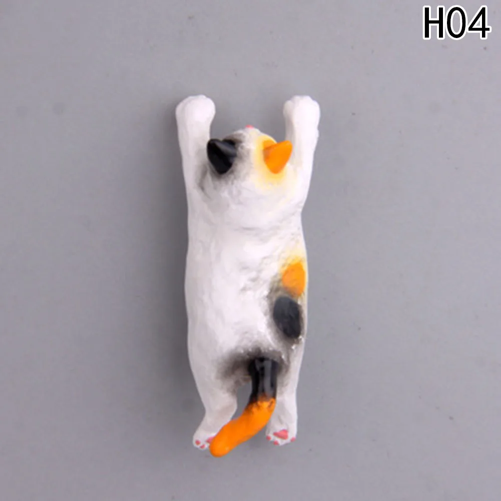 Кошка щенок смолы магниты на холодильник милый Шиба 3D мультфильм собака творческий домашний декор Животные наклейки для холодильника на магните