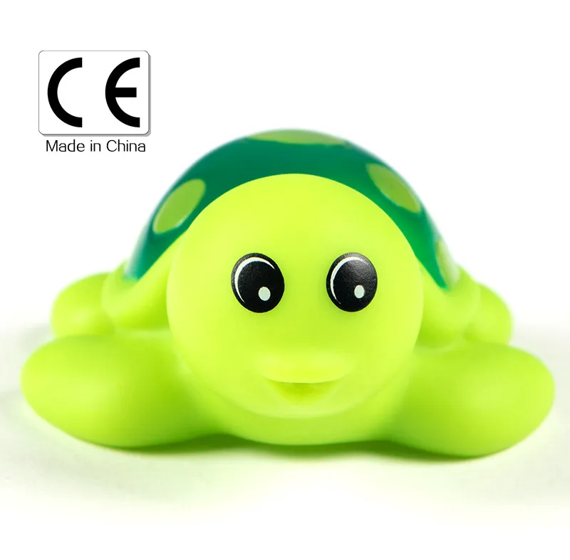 Цветные резиновые плавающие игрушки для купания с животными детские бассейна