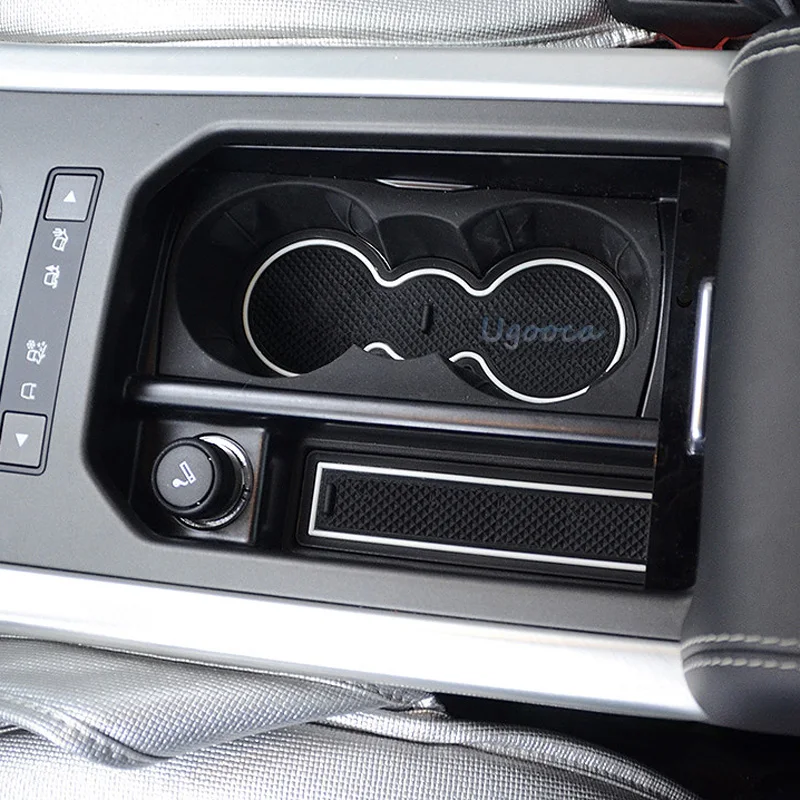 8 шт. Резиновые Нескользящие Коврики для подлокотника автомобиля Range Rover Evoque 2011-2015
