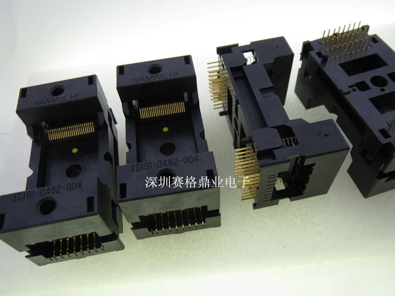 IC191-0482-004 TSOP48 Burn-in Socket gold plating IC testing seat Test test bench |