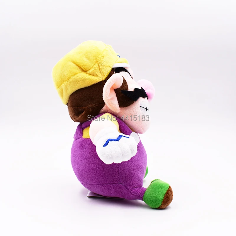 2 стиля аниме Super Mario Bros Waluigi Wario Peluche Кукла Плюшевая мягкая детская игрушка отличный рождественский подарок для детей