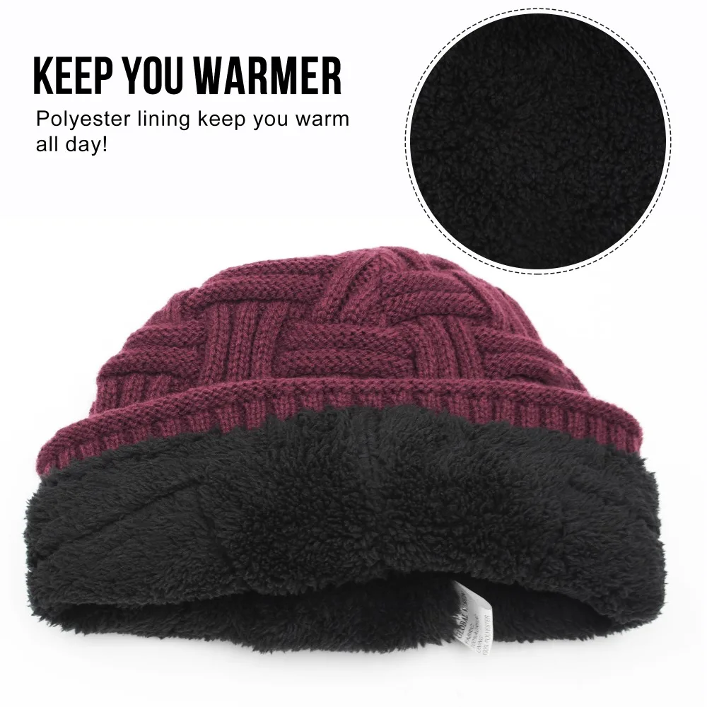 Зимняя новая модная шапка с подогревом и аккумулятором для катания на лыжах