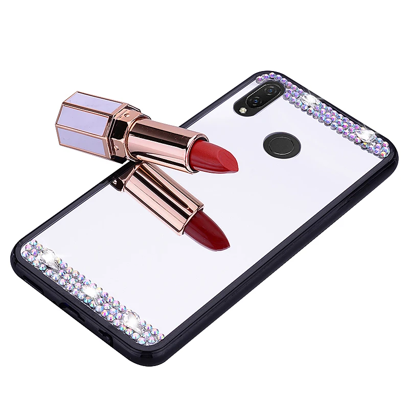 Для Huawei P20 P30 Lite Mate 20 Pro Чехол для телефона блестящее зеркало Силиконовая Защита