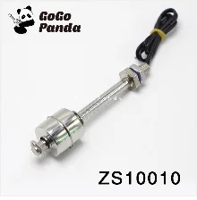 ZS12010 M10* 120mm бак наполнения жидкой воды Сенсор Нержавеющая сталь Поплавковый выключатель нормально закрытый Тип провода линии: 30 см NC