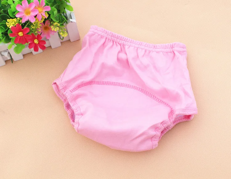 1 шт. Детские Водонепроницаемые хлопковые подгузники 4 слоя|cloth diaper|potty training pantsnappy