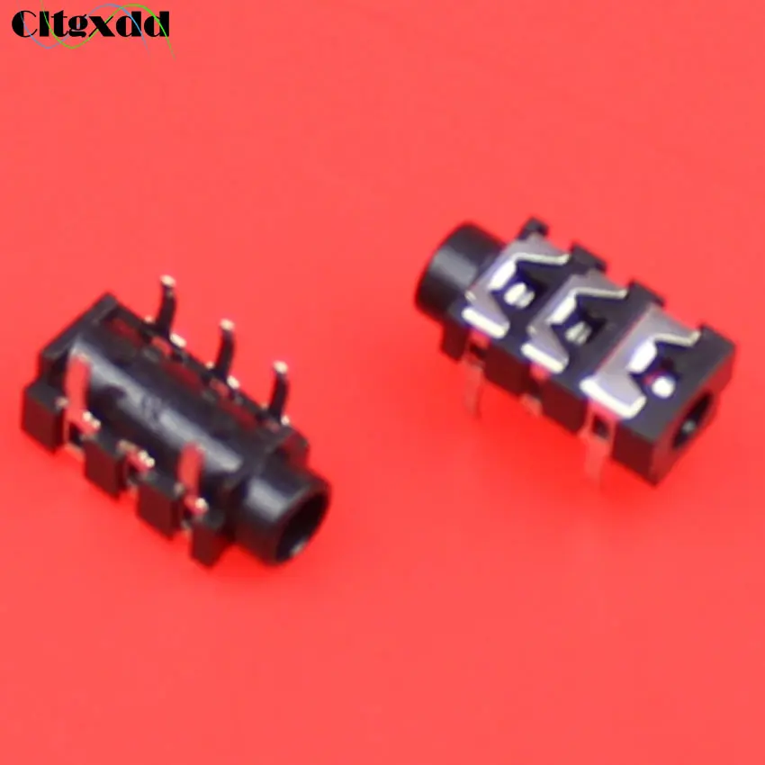 Cltgxdd PJ 313 3 5 мм Женский аудио разъем для наушников контактный DIP earhone|l connector|interface audio