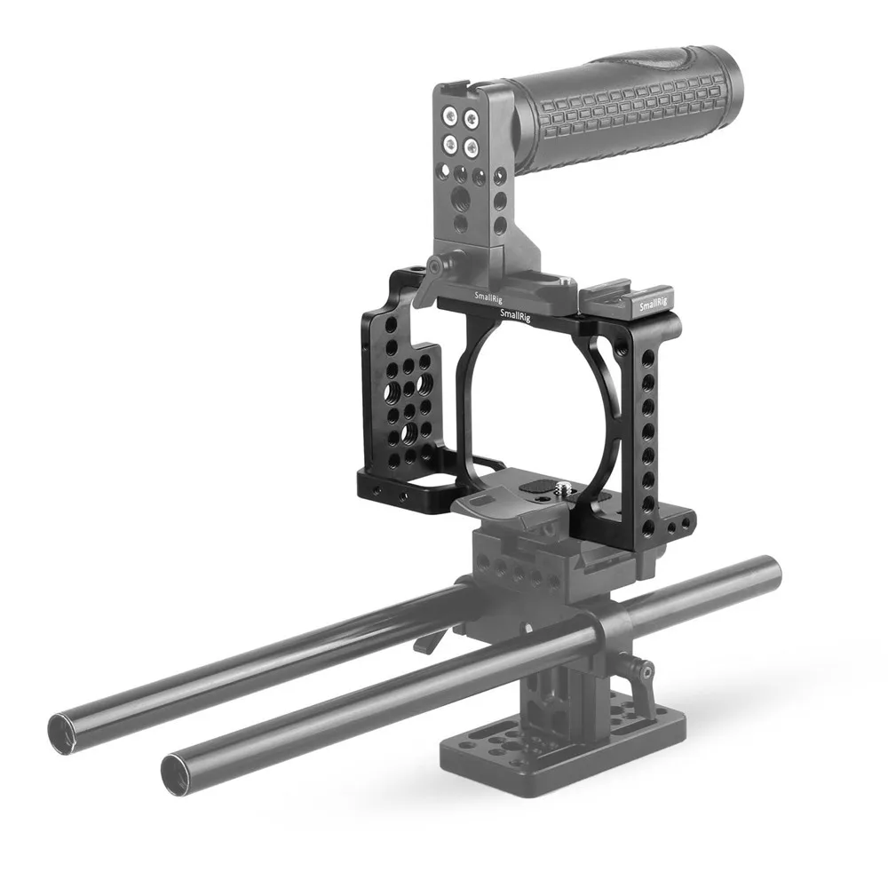 Клетка для камеры SmallRig для sony A6000/A6300/A6500 ILCE-6000/ILCE-6300/A6500/Nex-7 клетка из алюминиевого сплава для крепления штатива монитор-1661