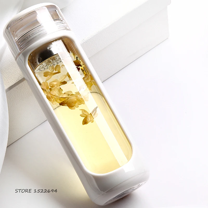 Pro Design 350 мл бутылка для воды заварки стеклянная чая с фруктовым заварным кофе и