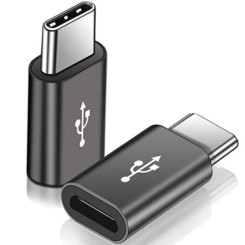 Адаптер типа C для Micro USB Для Huawei P30 Pro Adattatore Samsung Galaxy A90 A80 A70 A60 A50 A40 A30