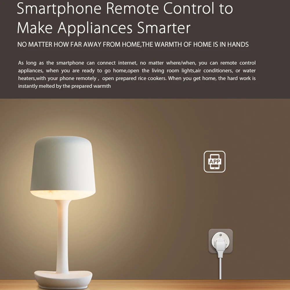 US WiFi Smart Plug Remote control Appliance Power ON/OFF via App Wifi Socket Working with Amazon Alexa and Google IFTTT | Безопасность и