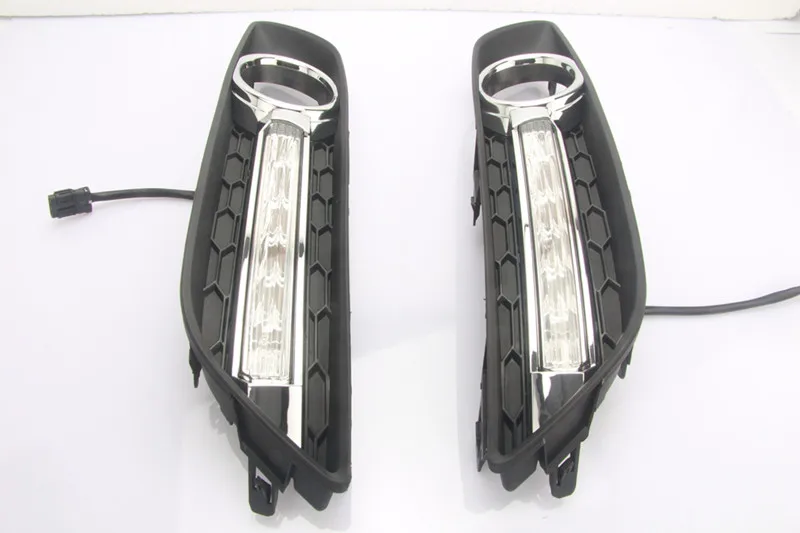 1 комплект белый светодиодный DRL дневные ходовые огни светильник для вождения