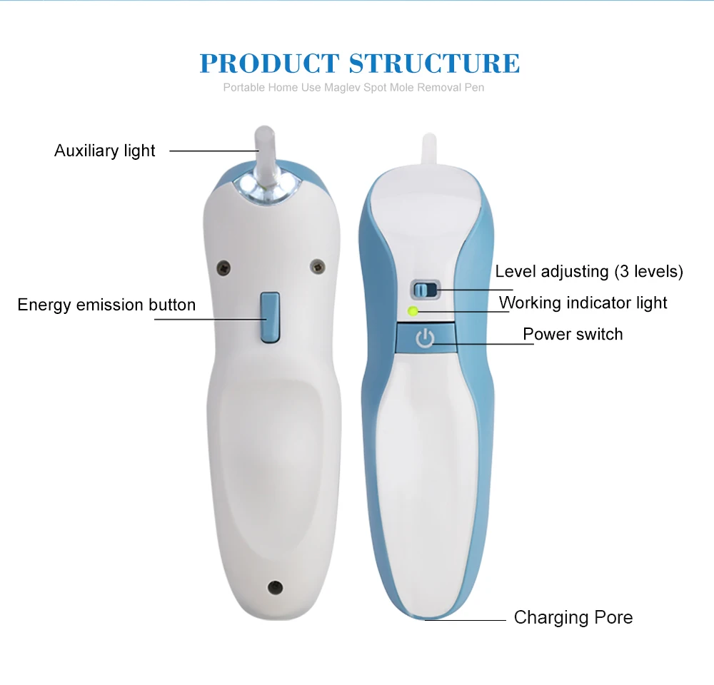Beauty Star Eyelid lifting Pen Laser Plasma Lift Plasma Pen Medical Skin Tattoo Mole Removal Plasma Pen Machine With 3 needles
