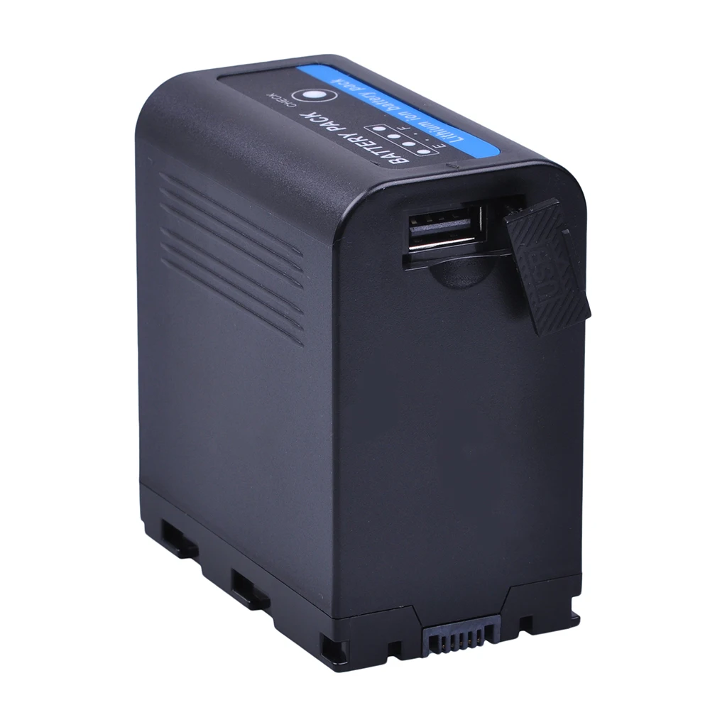2Pcs 7800mAh SSL-JVC70 JVC70 Camcorder Battery with USB Output for JVC SSL SSL-JVC50 GY-HMQ10 GY-HM200 GY-LS300 Batteries | Электроника