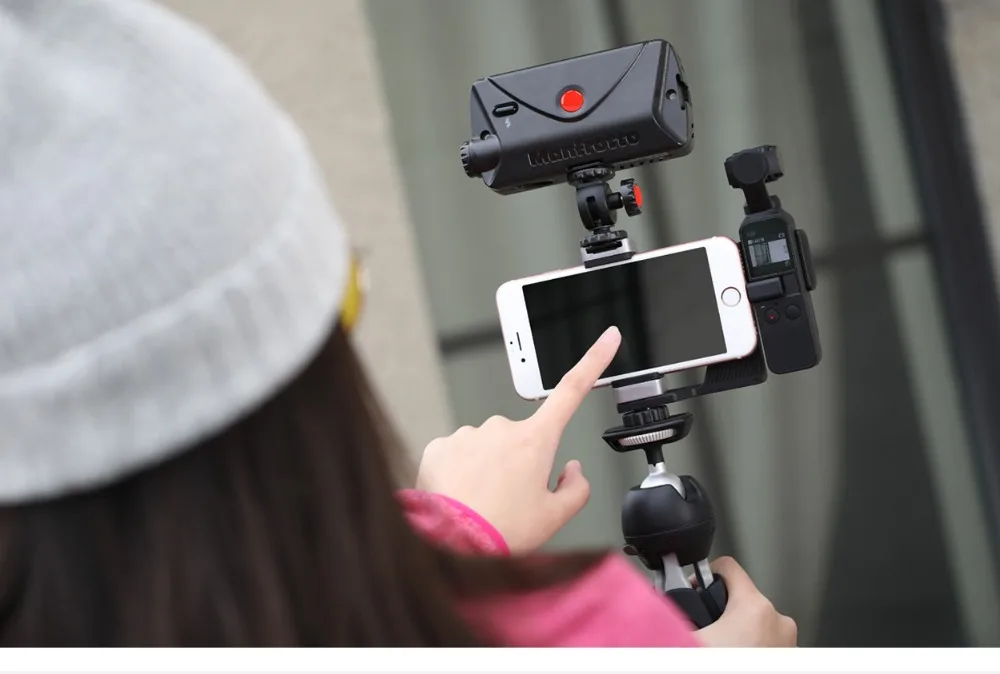 PGYTECH держатель смартфона кронштейн для DJI OSMO Карманный карданный смартфон фиксированная подставка аксессуары