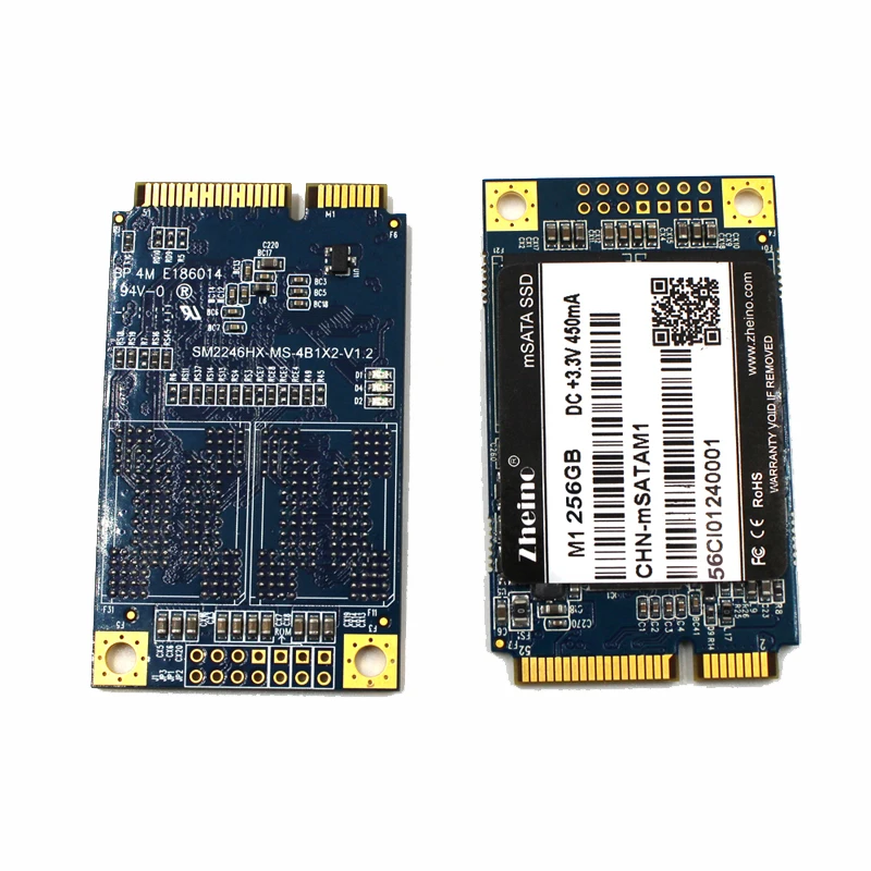 Zheino mSATA M1 256 ГБ SSD Внутренний твердотельный накопитель MLC SATA3 жесткий диск для
