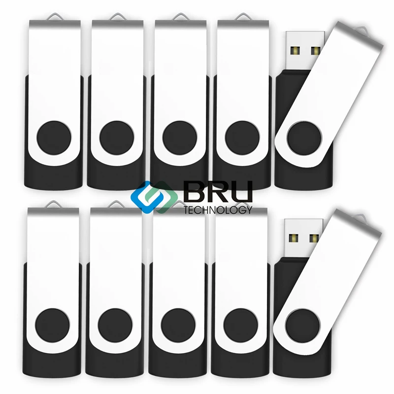 BRU USB3.0 флэш накопитель 8GB16GB32GB64GB Hign скоростной флеш поворотный металлический