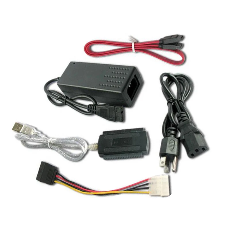 1 компл. USB 2 0 для IDE SATA S ATA 5 3 Жесткий диск HD HDD конвертер адаптер кабель EM88|usb 2.0 to ide|hdd