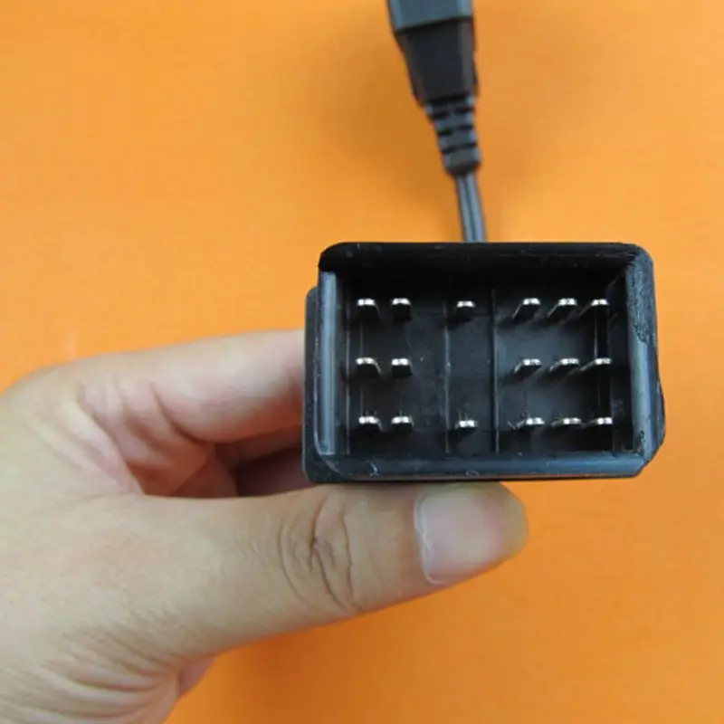 Диагностический адаптер с 17 на 16 контактов гнездо OBD2 для Toyota|diagnostic adapter|obd2
