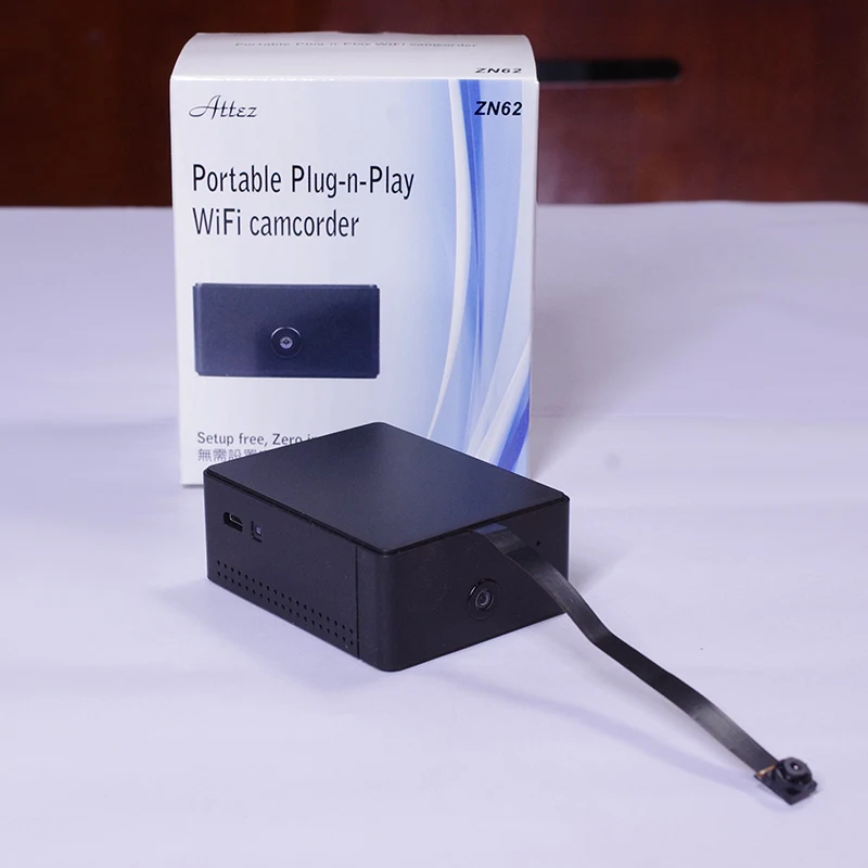 Wi Fi мини камера P2P просмотр и запись в режиме реального времени умная IP с внешним