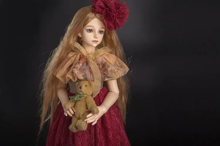 Одежда для куклы в ретро-стиле с листьями Luo1/4 BJD 1/4 SD детская одежда аксессуары