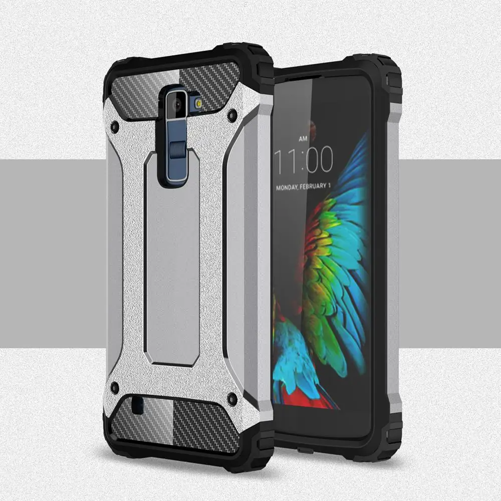 HATOLY чехол для LG K10 чехол силиконовый резиновый защитный жесткий чехол для телефона для LG K10 чехол для LG K10 M2 K420N K430 K430ds <