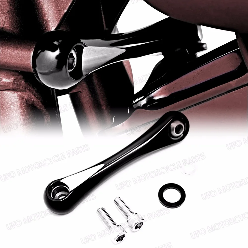Black Billet Front Engine Mount Bracket&ampStabilizer Link For Harley Touring 09-16 | Автомобили и мотоциклы