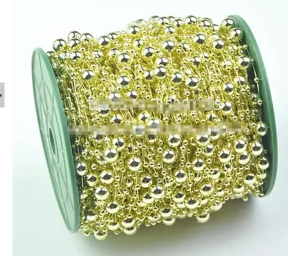 Бесплатная доставка! 60 метров/рулон металлическое золото|necklace free shipping|necklace