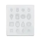 Кабошон драгоценный камень силиконовые формы овальные квадратные круглые формы смолы эпоксидные украшения изготовление