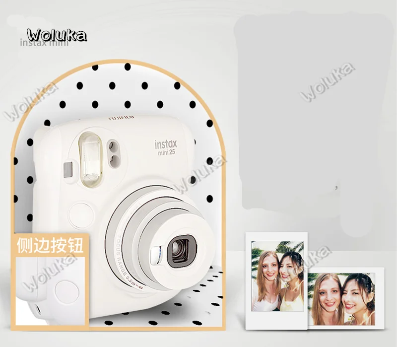 Пленка для Instax mini25 содержит CR2 батарея набор с одной изображений камера