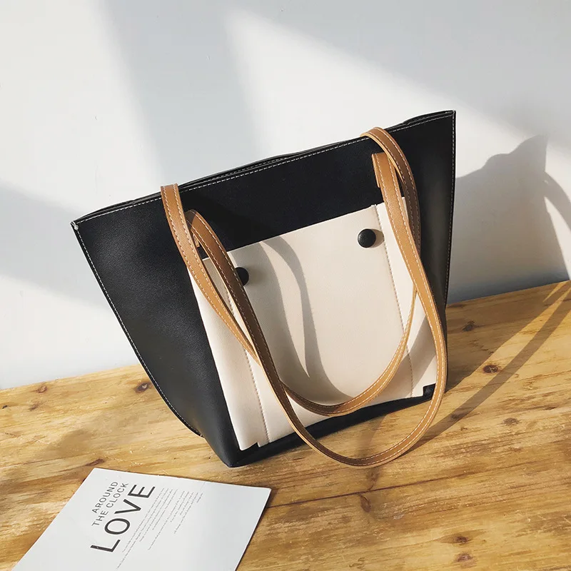 Твердые вельветовые сумки на плечо Экологичная OL Сумка Набор холщовые через