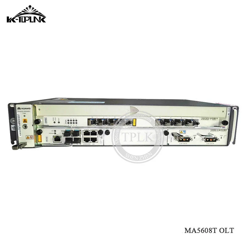 With 8 ports board AliExpress рекомендуем Хуа Вэй Олт GPON MA5608T DC, 1* MPWC линия питания Оптический Терминал, 1*10 г MUCD1 плата управления 8 или 16 портов - Цвет: With 8 ports board