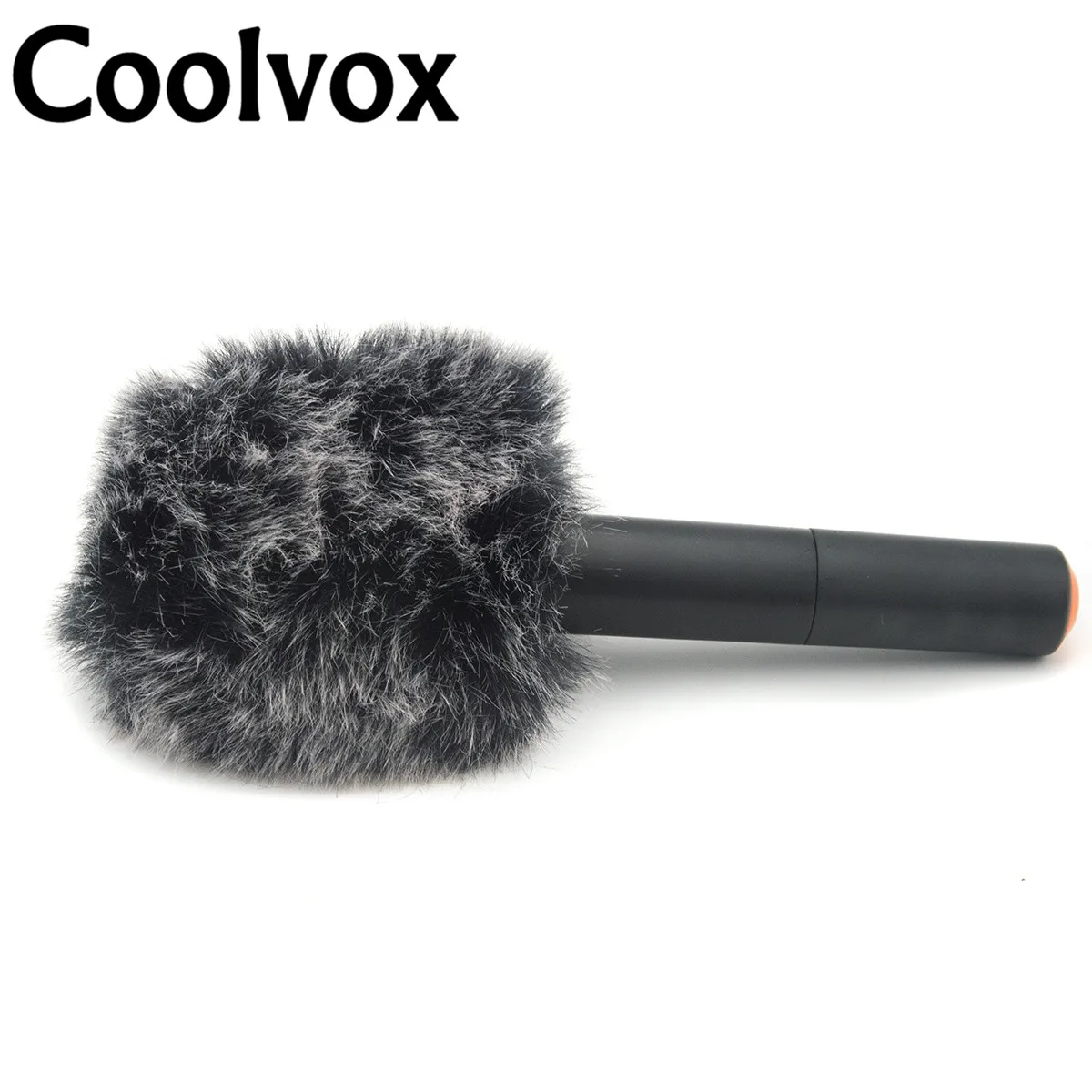 Coolvox общий нормальный микрофон Меховой чехол Ветрозащитный свитер с поролоновой крышкой для круглой головы для шаровой формы караоке микрофон