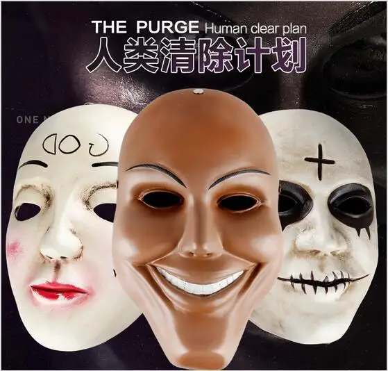 Лидер продаж! Маска Судная ночь косплей Бога 2016 страшные маски из фильма полная