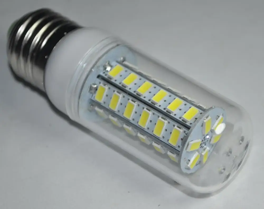 Zk55 E27 E14 светодиодный свет лампы переменного тока 220 В SMD 5730 кукурузы освещения