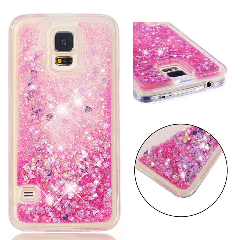 TRISEOLY ТПУ чехол для Samsung Galaxy S5 I9600 SM G900 5 1 &quotтелефон Funda зыбучий песок водопад задняя
