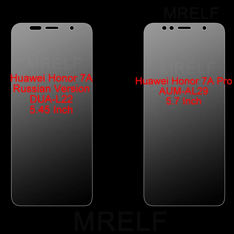 Закаленное стекло для huawei Honor 7A Защитная пленка экрана DUA-L22 5 45 AUM-AL29 7 на Защитное Pro