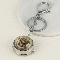 keychain watch man woman little prince g masonic figure charms key chains jewelry bag key holder hanging watch gifts for friends